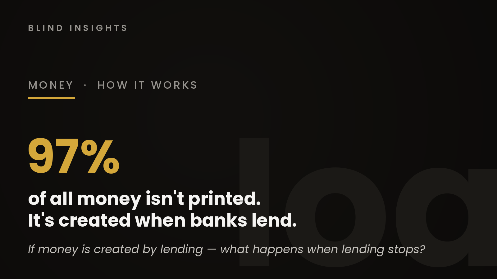 How Money Is Created