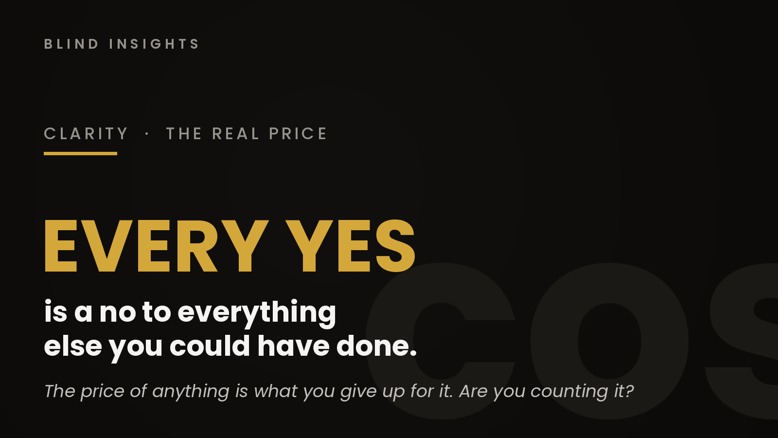 The Real Price of Everything